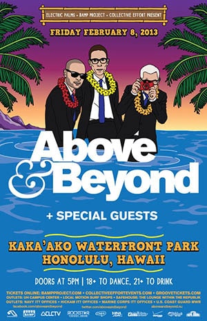 Above & Beyond @ Kaka'ako Beach, Honolulu [Thumbnail]