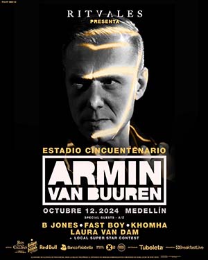 Armin van Buuren @ Estadio Cincuentenario, Medellín [Thumbnail]