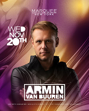 Armin van Buuren @ Marquee, New York [Thumbnail]