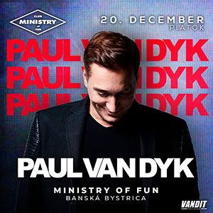 Paul van Dyk @ Ministry of Fun, Banská Bystrica [Thumbnail]