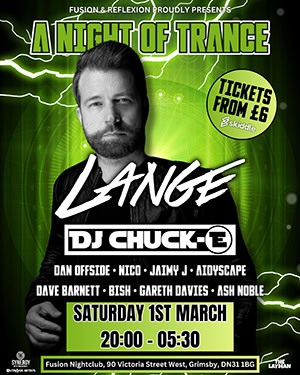 A Night of Trance with Lange @ Fusion, Grimsby [Thumbnail]